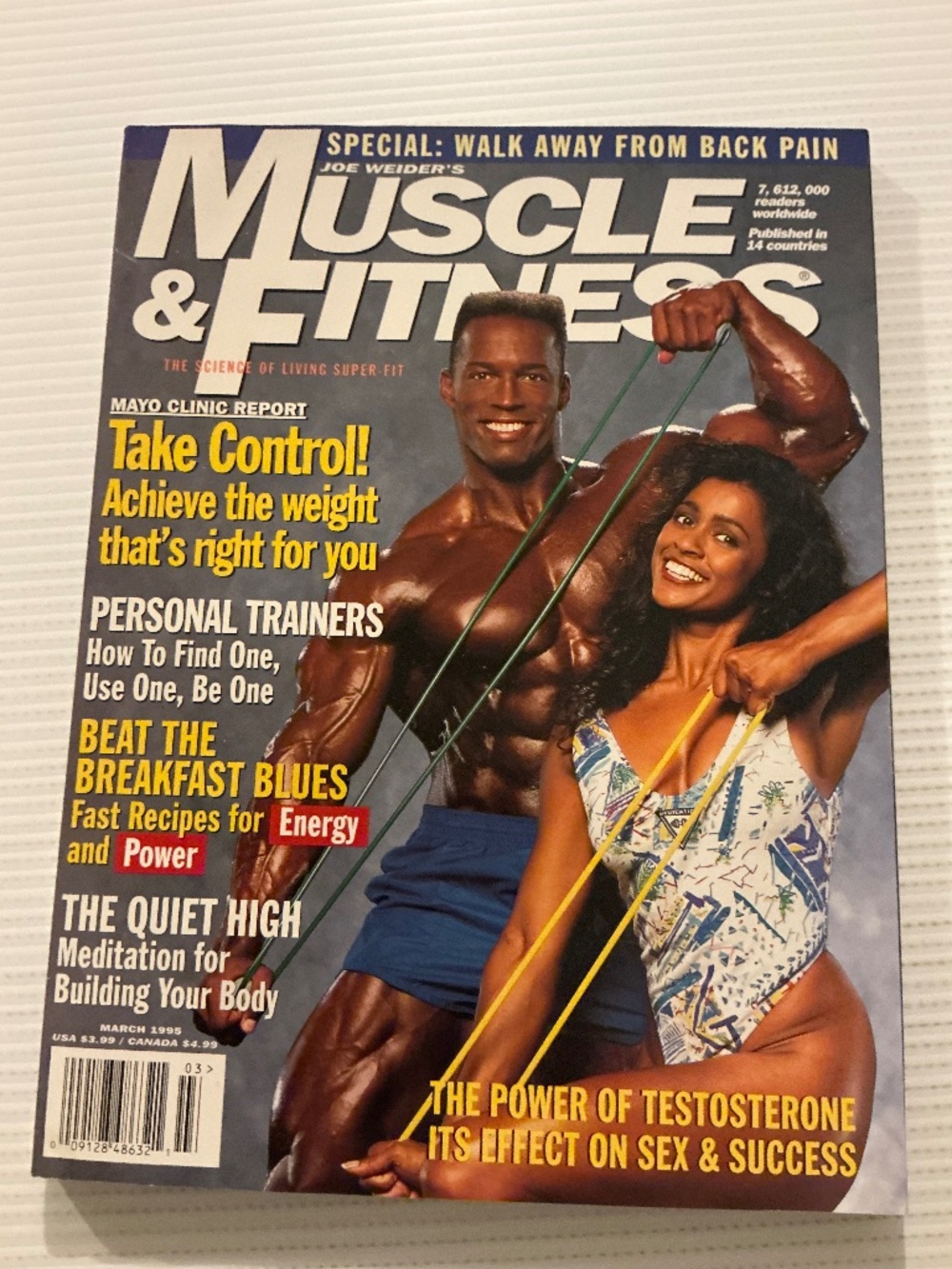 Joe Weider’s Muscle & Fitness Magazine March 1995